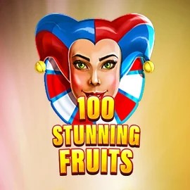 Logo of 100 Stunning Fruits from SYNOT Games at SLOTT Casino