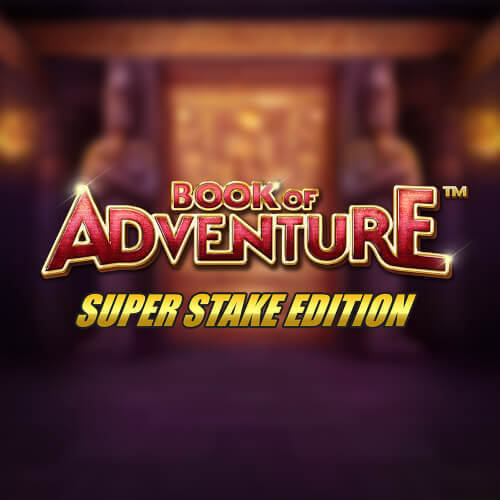Logo of Book of Adventure Super Stake Edition from Stakelogic at SLOTT Casino