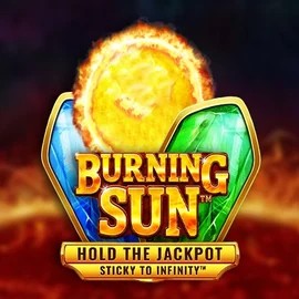 Burning Sun slot logo by Wazdan at SLOTT CasinoBurning Sun
