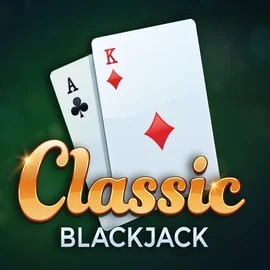 Classic Blackjack logo – Table Games by Red Tiger Gaming at SLOTT Casino