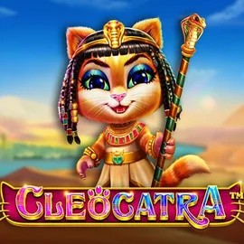 Cleocatra logo by Pragmatic Play at SLOTT Casino