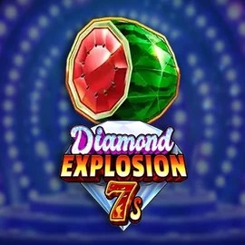 Diamond Explosion 7s slot logo by RubyPlay at SLOTT Casino