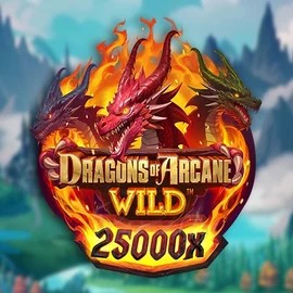 Dragons of Arcane Wild by Foxium, showcased at casinoslott.fr – game logo
