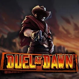 Logo of Duel At Dawn from Hacksaw Gaming at SLOTT Casino