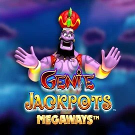 Genie Jackpots Megaways logo by Blueprint Gaming at SLOTT CasinoGenie Jackpots Megaways