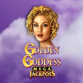 Logo of Golden Goddess Megajackpots from IGT at SLOTT Casino