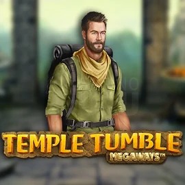 Temple Tumble Megaways slot logo by Relax Gaming at SLOTT CasinoTemple Tumble Megaways