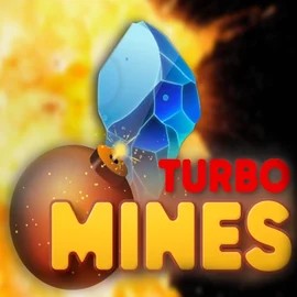 Turbo Mines logo by Turbo Games at SLOTT CasinoTurbo Mines